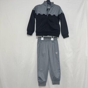 Black & grey Hurley 2 piece set